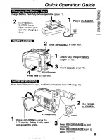 Preview for 9 page of Panasonic Palmcorder PV-L50 User Manual