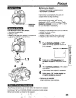 Preview for 35 page of Panasonic Palmcorder PV-L50 User Manual