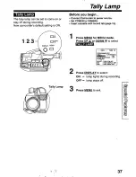 Preview for 37 page of Panasonic Palmcorder PV-L50 User Manual