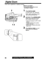 Preview for 40 page of Panasonic Palmcorder PV-L50 User Manual