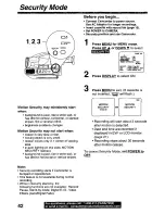 Preview for 42 page of Panasonic Palmcorder PV-L50 User Manual