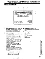 Preview for 47 page of Panasonic Palmcorder PV-L50 User Manual