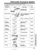 Preview for 51 page of Panasonic Palmcorder PV-L50 User Manual