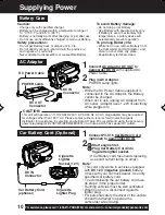 Preview for 10 page of Panasonic Palmcorder PV-L552H Operating Instructions Manual