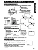 Preview for 15 page of Panasonic Palmcorder PV-L557 User Manual