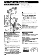 Preview for 24 page of Panasonic Palmcorder PV-L557 User Manual