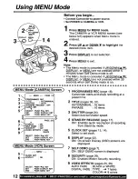 Preview for 12 page of Panasonic Palmcorder PV-L561 User Manual