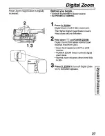 Preview for 27 page of Panasonic Palmcorder PV-L561 User Manual