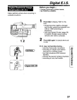 Preview for 37 page of Panasonic Palmcorder PV-L590 User Manual