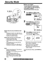 Preview for 38 page of Panasonic Palmcorder PV-L590 User Manual