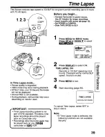 Preview for 39 page of Panasonic Palmcorder PV-L590 User Manual