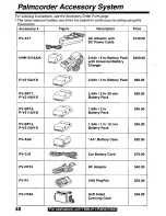 Preview for 48 page of Panasonic Palmcorder PV-L590 User Manual