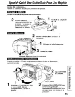 Preview for 55 page of Panasonic Palmcorder PV-L590 User Manual