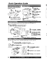 Preview for 8 page of Panasonic Palmcorder PV-L621 User Manual