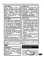 Preview for 5 page of Panasonic PalmTheater DVD-LA95 Operating Instructions Manual