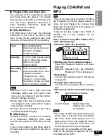 Preview for 11 page of Panasonic PalmTheater DVD-LA95 Operating Instructions Manual