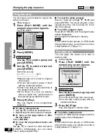 Preview for 20 page of Panasonic PalmTheater DVD-LA95 Operating Instructions Manual