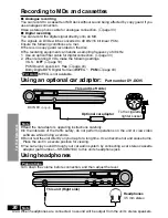 Preview for 36 page of Panasonic PalmTheater DVD-LA95 Operating Instructions Manual