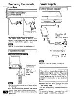 Preview for 10 page of Panasonic PalmTheater DVD-LV55 Operating Instructions Manual