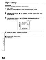 Preview for 40 page of Panasonic PalmTheater DVD-LV55 Operating Instructions Manual