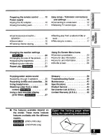 Preview for 5 page of Panasonic PalmTheater DVD-LV60 Operating Instructions Manual