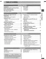 Preview for 5 page of Panasonic PalmTheater DVD-LV65 Operating Instructions Manual