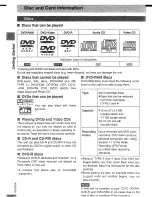 Preview for 8 page of Panasonic PalmTheater DVD-LV65 Operating Instructions Manual