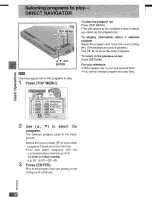 Preview for 16 page of Panasonic PalmTheater DVD-LV65 Operating Instructions Manual