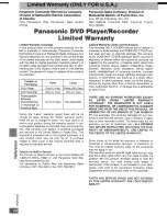 Preview for 40 page of Panasonic PalmTheater DVD-LV65 Operating Instructions Manual