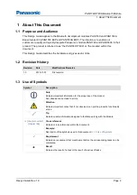 Preview for 4 page of Panasonic PAN1740 Design Manual