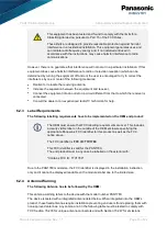 Preview for 35 page of Panasonic PAN1780 Integration Manual