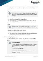 Preview for 39 page of Panasonic PAN1780 Integration Manual