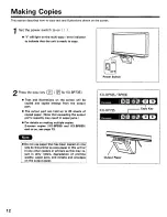 Preview for 12 page of Panasonic Panaboard KX-BP535 Operating Instructions Manual