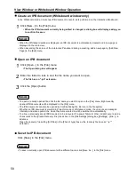 Preview for 58 page of Panasonic Panaboard KX-BP800A Operating Instructions Manual