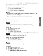 Preview for 67 page of Panasonic Panaboard KX-BP800U Operating Instructions Manual