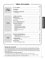 Preview for 3 page of Panasonic Panaboard UB-5310 Operating Instructions Manual