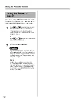 Preview for 12 page of Panasonic Panaboard UB-7320 Operating Instructions Manual