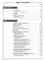 Preview for 6 page of Panasonic Panaboard UB-8325 Operating Instructions Manual