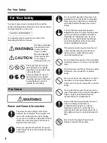 Preview for 8 page of Panasonic Panaboard UB-8325 Operating Instructions Manual