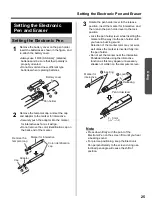 Preview for 25 page of Panasonic Panaboard UB-8325 Operating Instructions Manual