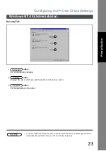 Preview for 23 page of Panasonic Panafax UF-4000 Software Instruction Manual