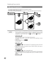 Preview for 42 page of Panasonic Panafax UF-490 Operating Instructions Manual