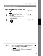 Preview for 43 page of Panasonic Panafax UF-490 Operating Instructions Manual