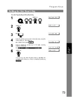 Preview for 73 page of Panasonic Panafax UF-490 Operating Instructions Manual