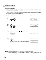 Preview for 86 page of Panasonic Panafax UF-895 User Manual