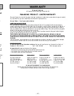 Preview for 41 page of Panasonic PerformancePlus Platinum MC-V7428 Operating Instructions Manual