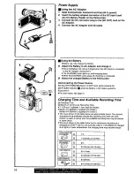 Preview for 12 page of Panasonic Plamcorder PV-DV901 Operating Manual