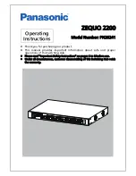 Panasonic PN26241 Operating Instructions Manual preview