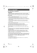 Preview for 10 page of Panasonic POVCAM AG-UCK20GJ Operating Instructions Manual