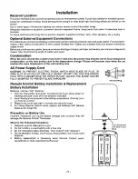 Preview for 5 page of Panasonic PT-46G40 Operating Instructions Manual